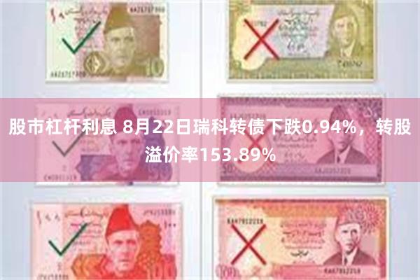 股市杠杆利息 8月22日瑞科转债下跌0.94%，转股溢价率153.89%