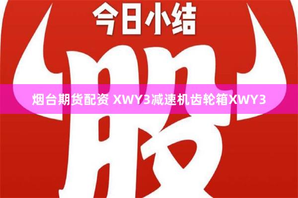 烟台期货配资 XWY3减速机齿轮箱XWY3